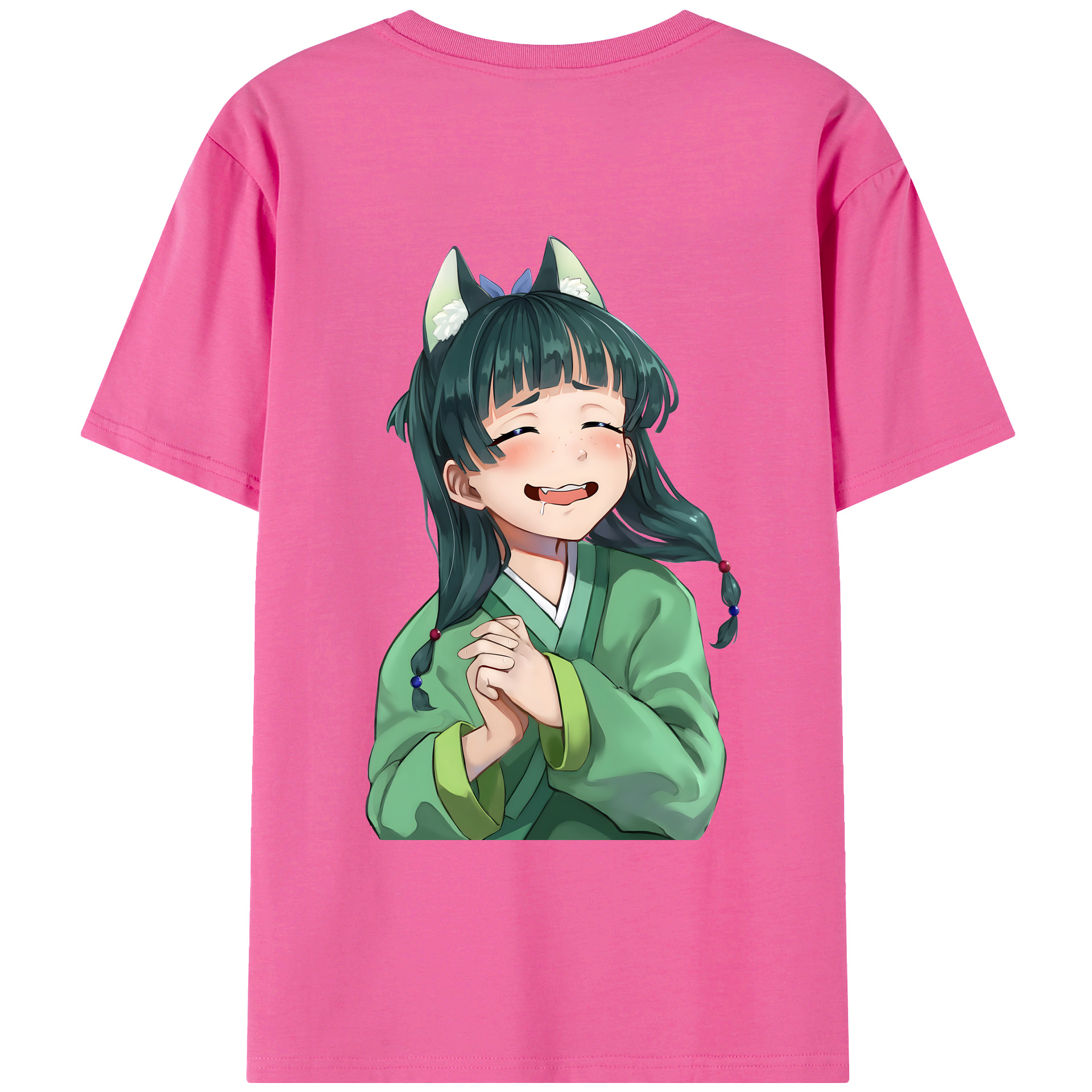 （画像用） 薬屋のひとりごと The Apothecary Diaries レディース半袖Tシャツ(バックプリント)